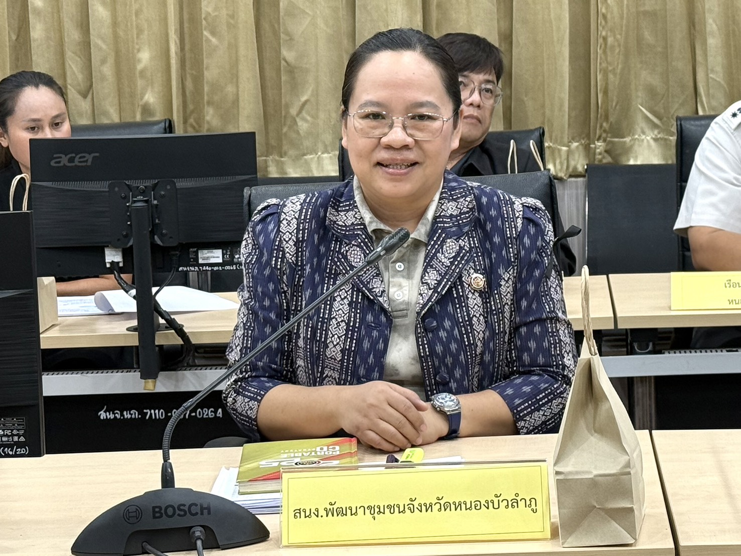 พช.หนองบัวลำภู ร่วมประชุมเร่งรัดติดตามการใช้จ่ายงบประมาณจังหวัดหนองบัวลำภู  ประจำปีงบประมาณ พ.ศ. ๒๕๖๙ ครั้งที่ ๑/ ๒๕๖๙