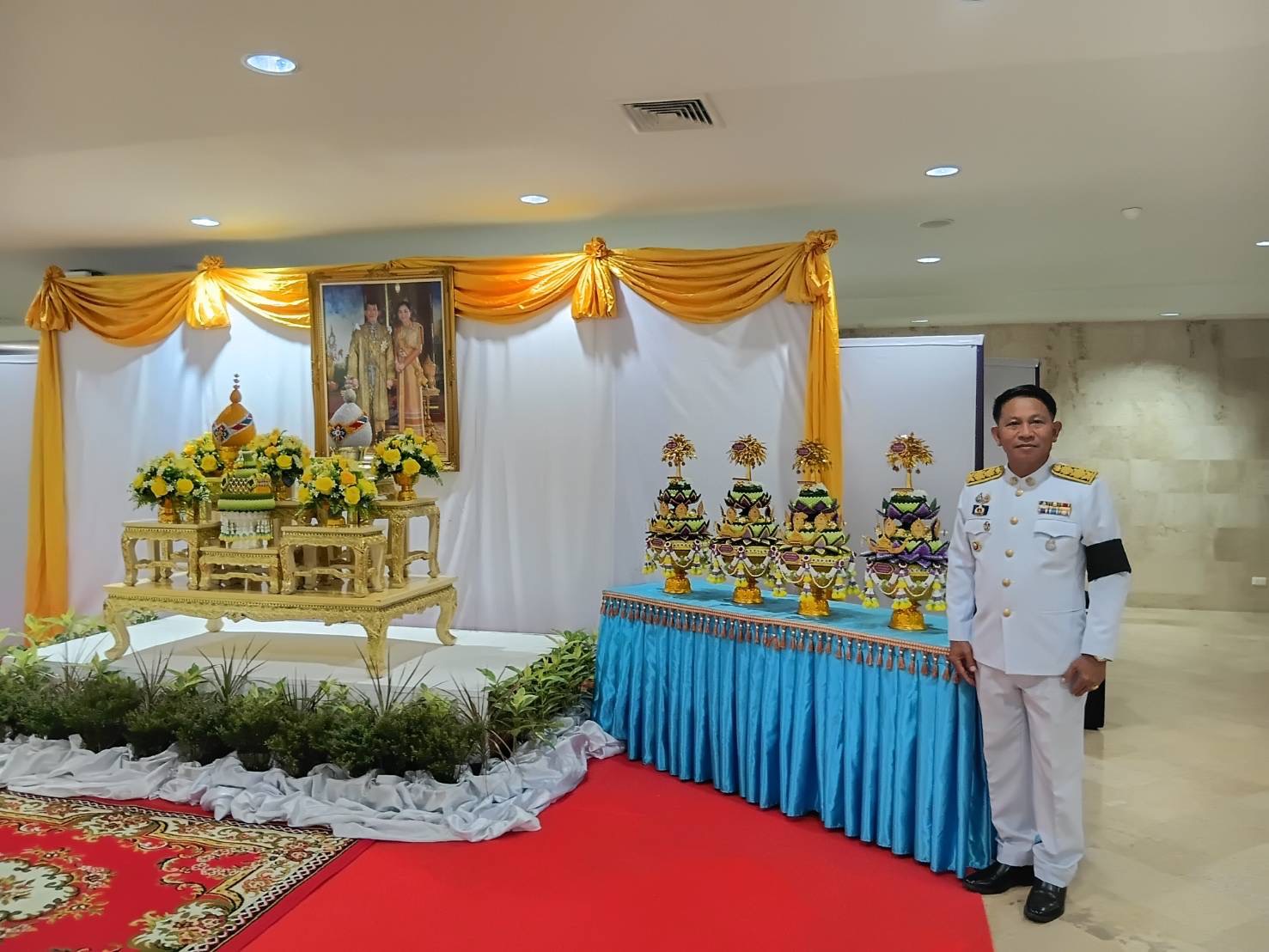 พช.หนองบัวลำภูร่วมประกอบพิธีรับพระราชทานพานพุ่มดอกบัวประดิษฐ์ เตรียมถวายสักการะ “พระศรีมหาโพธิทศมราชบพิตร” เนื่องในวันวิสาขบูชา ประจำปี 2569