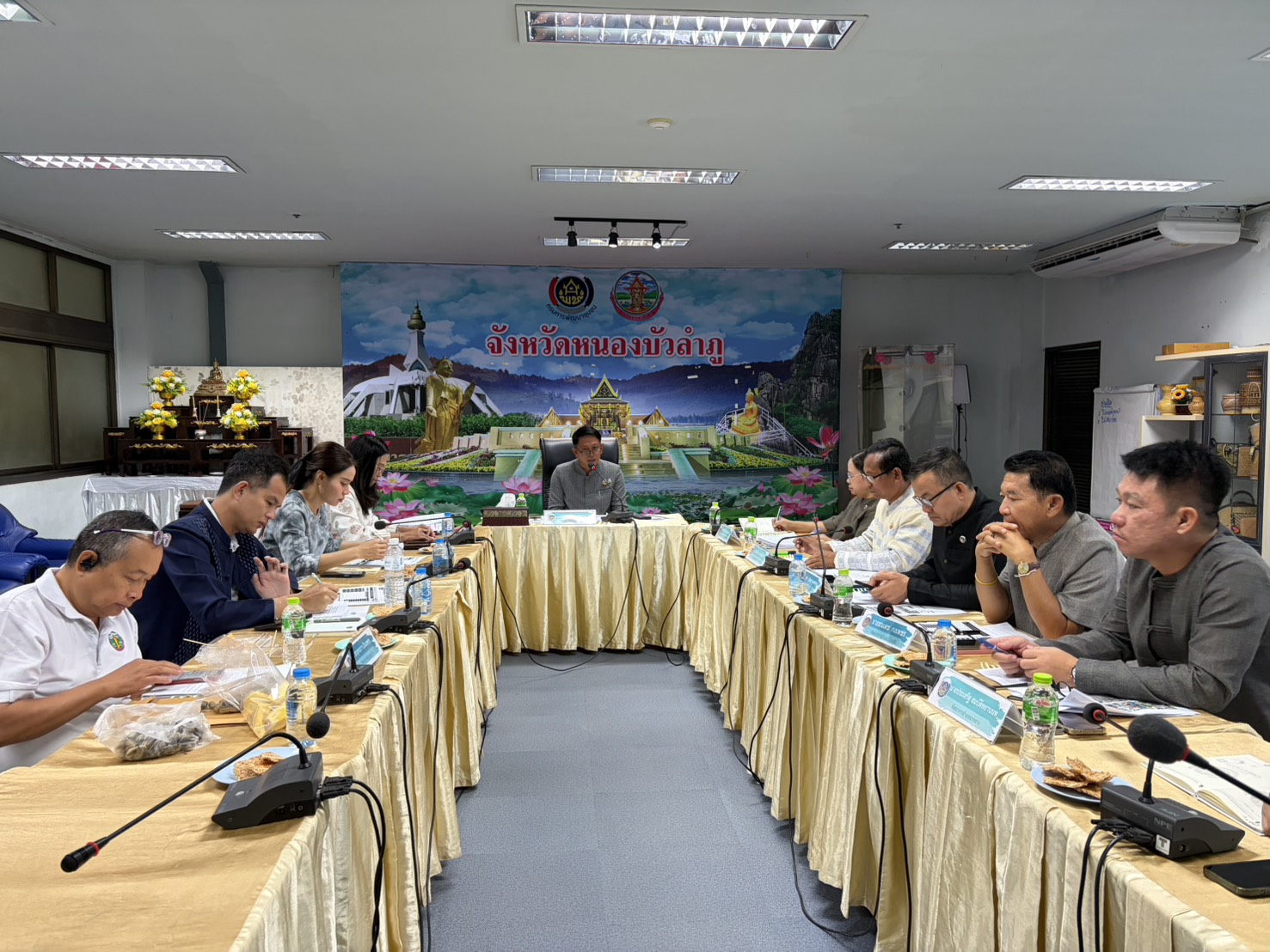 พช.หนองบัวลำภู จัดประชุมประจำเดือน มิถุนายน ๒๕๖๙ 
