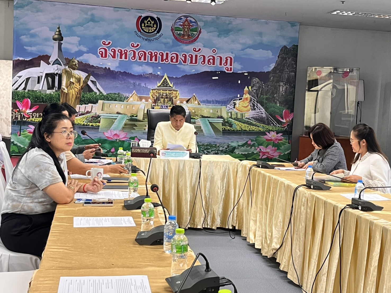 พช.หนองบัวลำภู ประชุมคณะกรรมตัดสินการประกวดขบวนสีสัน แฟชั่น  แพรพรรณเมืองลุ่มภู  งานมหกรรม แสง สี เสียง ประเพณีบุญบั้งไฟล้าน จังหวัดหนองบัวลำภู ประจำปี พ.ศ. 2569 