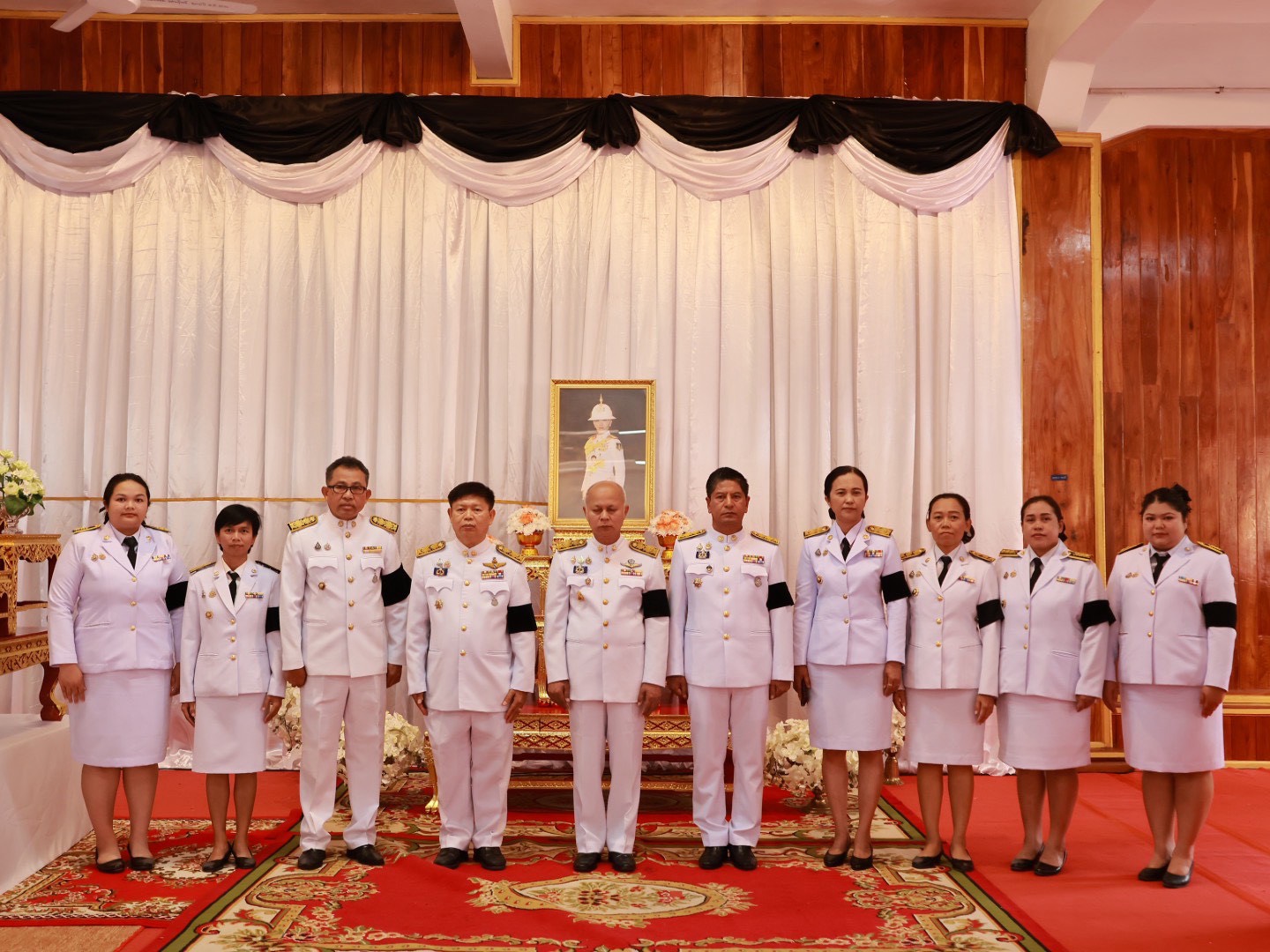 พช.หนองบัวลำภูร่วมพิธีถวายน้ำสรงพระศพและลงนามถวายความอาลัย สมเด็จพระเจ้าลูกเธอ เจ้าฟ้าพัชรกิติยา ภาฯ ด้วยความสำนึกในพระกรุณาธิคุณ