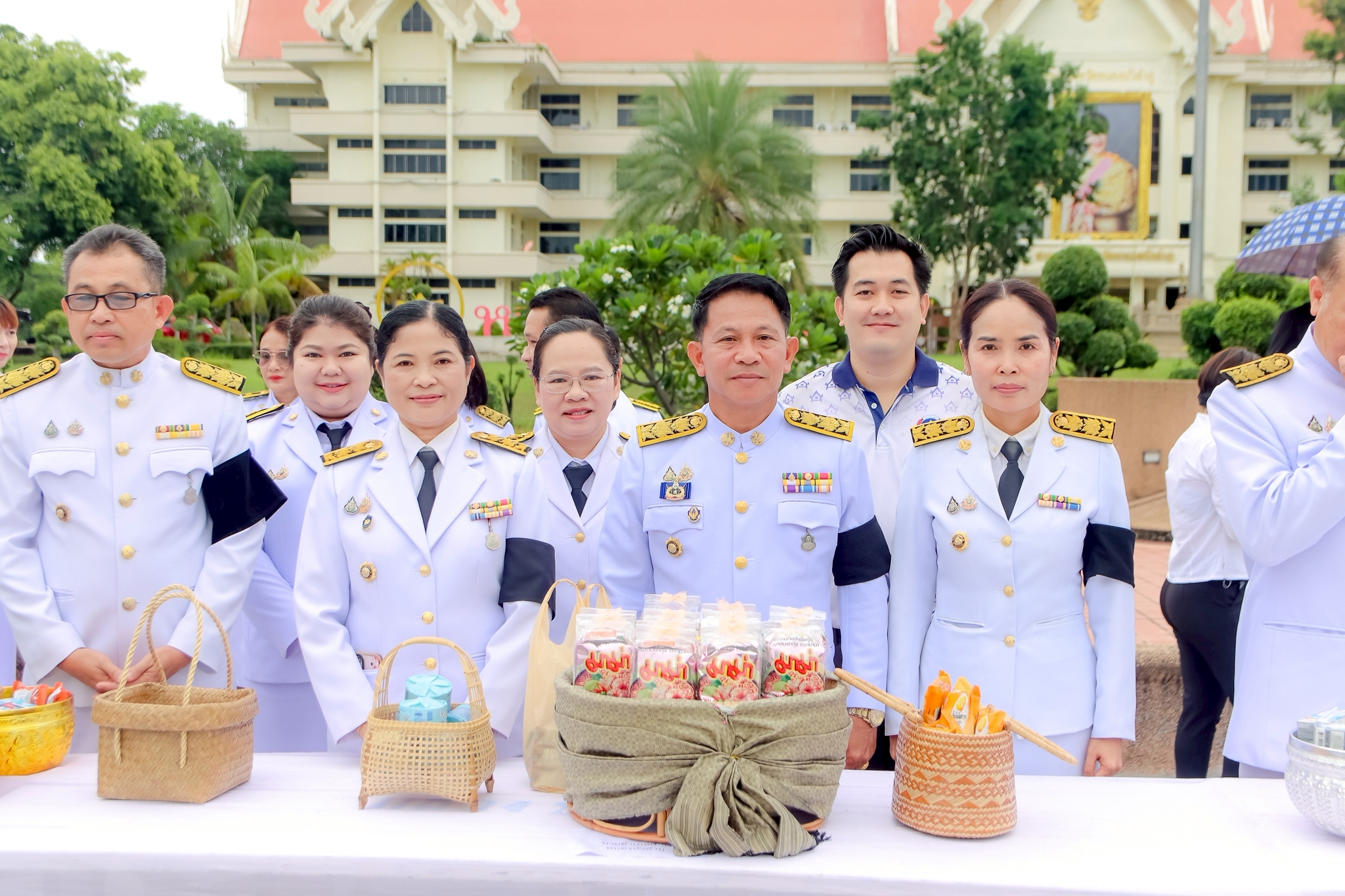 พช.หนองบัวลำภู ร่วมพิธีเจริญพระพุทธมนต์ และพิธีทำบุญตักบาตรพระสงฆ์ เพื่อถวายพระกุศลแด่สมเด็จพระเจ้าน้องนางเธอ เจ้าฟ้าจุฬาภรณวลัยลักษณ์ อัครราชกุมารี กรมพระศรีสวางควัฒน วรขัตติราชนารี เนื่องในโอกาสวันคล้ายวันประสูติ 4 กรกฎาคม 2569