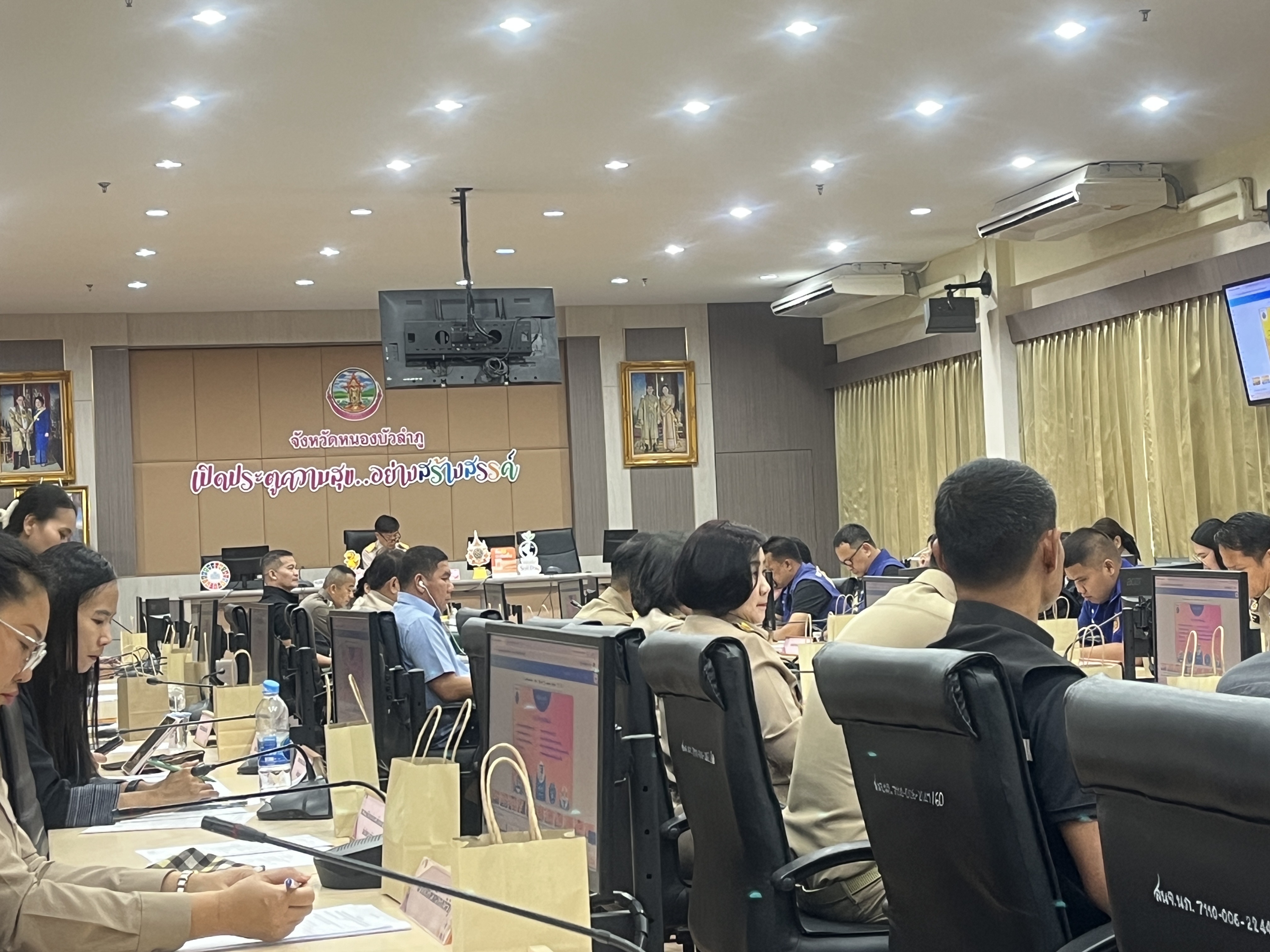 พช.หนองบัวลำภู ร่วมประชุมคณะกรรมการศูนย์อำนวยการป้องกันและปราบปรามยาเสพติดจังหวัดหนองบัวลำภู และคณะกรรมการอำนวยการป้องกันและปราบปรามยาเสพติดจังหวัดหนองบัวลำภู ประจำเดือน กรกฎาคม 2569